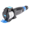 Emerson Appleton Cable Mount Industrial Power Connector 16A 2P+PE Polyamide IP66 Blue 