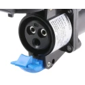 Emerson Appleton Cable Mount Industrial Power Connector 16A 2P+PE Polyamide IP66 Blue 