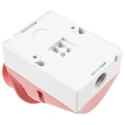 MENNEKES IP44 Red Industrial Power Connector Wall Mount 4P 25° Orientation 16A 400V Screw Termination IP44 