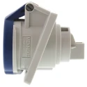 MENNEKES Panel Mount Industrial Power Connector Blue, Rated At 16A 230V IP44 3 Poles IP44 