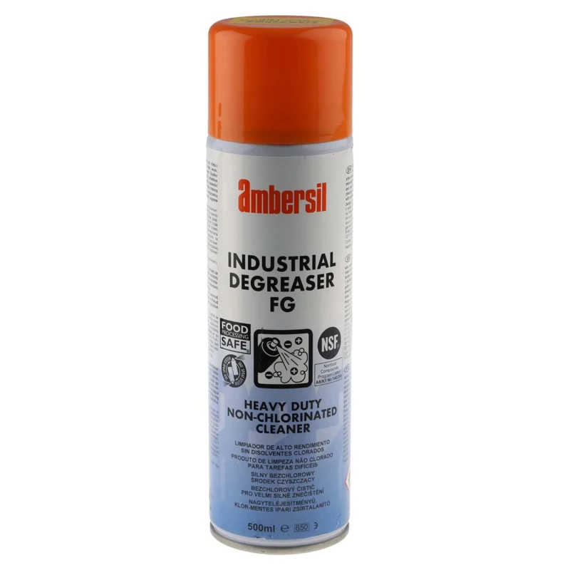 Ambersil Industrial Degreaser FG Solvent Degreaser 500 ml Aerosol 31647-AA