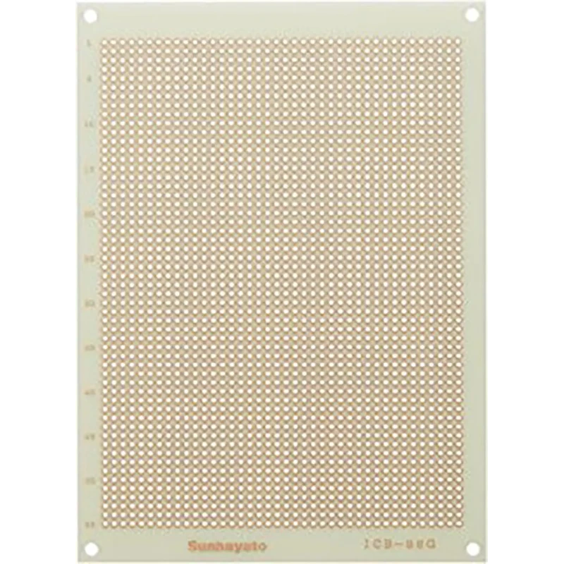 Sunhayato Medium-Sized Universal Matrix Board FR4 Epoxy Glass Fabric Laminate 160mm x 115mm Board ICB-96G