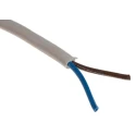 RS PRO 2 Core Power Cable White 0.75mm² 70 °C 100 m Polyvinyl Chloride 491-875