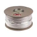 RS PRO 2 Core Power Cable White 0.75mm² 70 °C 100 m Polyvinyl Chloride 491-875