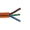 RS PRO 3 Core Power Cable Orange 2.5mm² 500V 70°C 100 m Polyvinyl Chloride 491-914