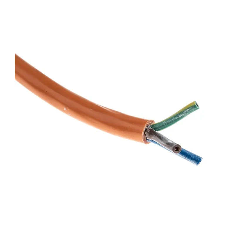 RS PRO 3 Core Power Cable Orange 2.5mm² 500V 70°C 100 m Polyvinyl Chloride 491-914