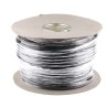 RS PRO 2 Core Power Cable Black 1.5mm² 500V 70°C PVC Insulated 100m H05VV-F 491-932