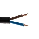 RS PRO 2 Core Power Cable Black 1.5mm² 500V 70°C PVC Insulated 100m H05VV-F 491-932