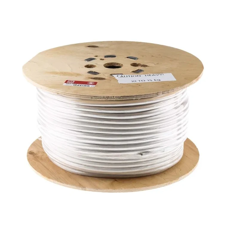 RS PRO 3 Core Power Cable White 1.25mm² PVC Insulated Stranded Copper 500V 100m 70°C 492-008