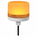 RS PRO Amber LED Beacon 24V DC Steady Light Polycarbonate Housing IP66 CE Certified 199-9732