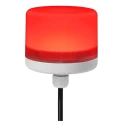 RS PRO Red LED Beacon 24V DC Steady Light M12 Connector IP66 Rated 75mm Height 199-9733
