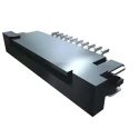 Samtec 1 mm Pitch 25 Way Horizontal Female Edge Connector, Solder, Surface Mount, 200V, 2.9A Current ZF1-25-01-T-WT