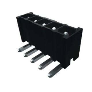 Samtec IPBT Series Straight Surface PCB Header 8 Contact, 4.19 mm Pitch, 2 Row, Shrouded IPBT-104-H2-T-D-K