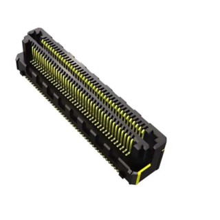 Samtec High-Density Straight Surface PCB Header 40 Contacts 0.5mm Pitch 1 Row Shrouded LSHM-120-06.0-F-DV-A-S-K-TR