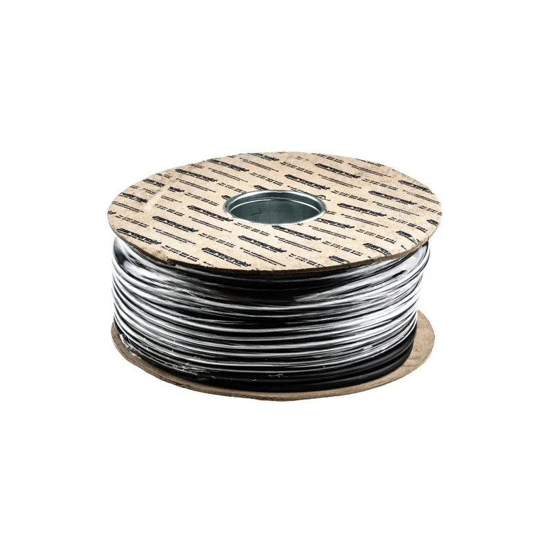 RS PRO 3 Core Flexible Power Cable, Black, 1mm², 70°C Maximum Operating Temperature, 100m H05VV-F 491-881
