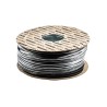 RS PRO 3 Core Flexible Power Cable, Black, 1mm², 70°C Maximum Operating Temperature, 100m H05VV-F 491-881