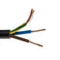 RS PRO 3 Core Flexible Power Cable, Black, 1mm², 70°C Maximum Operating Temperature, 100m H05VV-F 491-881