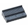 Samtec ISDF Female PCB Connector Housing, 10 Way, 1 Row, 1.27 mm Pitch, Top Entry ISDF-10-S-M