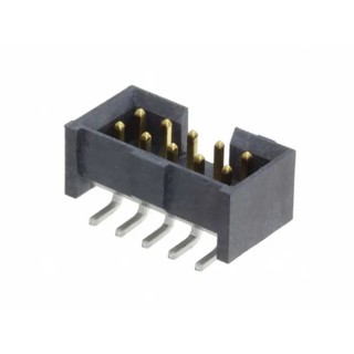 Samtec LTMM Series Straight Through Hole PCB Header, 10 Contacts, 2 mm Pitch, 2 Row, Shrouded LTMM-105-02-G-D