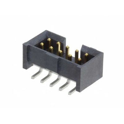 Samtec LTMM Series Straight Through Hole PCB Header, 10 Contacts, 2 mm Pitch, 2 Row, Shrouded LTMM-105-02-G-D