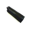 Samtec MEC8-RA1 Series Right Angle Edge Connector Female, Surface Mount, 25 Contacts, 1 Row, Gold Plated MEC8-RA1