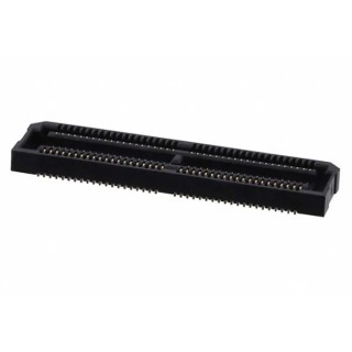 Samtec Low Profile Blade and Beam 0.55 mm Pitch Board-to-Board Straight Surface Mount PCB Socket 2 Row 2.6A LTH-040-01-G-D-A