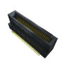 Samtec MEC6 Series Right Angle Edge Connector Female, Surface Mount, 10 Contacts, 0.635 mm Pitch, 1 Row, Solder Termination