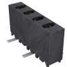 Samtec MMS Series Straight Through Hole PCB Socket, 4-Contact, 1 Row, 2 mm Pitch, Liquid Crystal Polymer MMS-104-02-F-SV