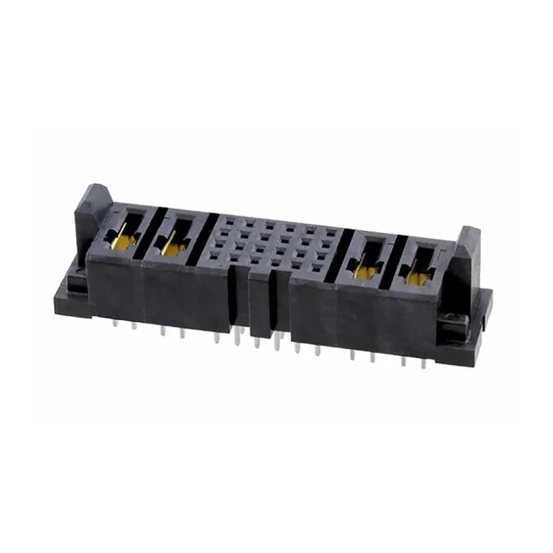 Samtec MPS-C Series Straight Through Hole PCB Socket 28-Contact 14 Row 2 mm Pitch Solder MPSC-02-24-02-7.70-01-T-V