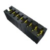 Samtec Shunt Connector Black 12 Contacts 2.54 mm Pitch Straight Male 450V 3.9A MNT-112-BK-G