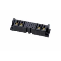 Samtec MPS-C Series Straight Through Hole PCB Socket, 20-Contact, 10 Row, 2 mm Pitch, 354V MPSC-02-16-02-7.70-01-L-V