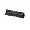 Samtec MPS-C Series Straight Through Hole PCB Socket, 20-Contact, 10 Row, 2 mm Pitch, 354V MPSC-02-16-02-7.70-01-L-V