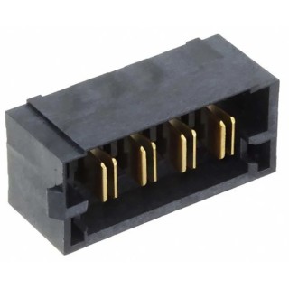 Samtec MPT Series Straight Through Hole PCB Header, 4 Contacts, 5 mm Pitch, 1 Row, Shrouded MPT-04-6.30-03-L-V