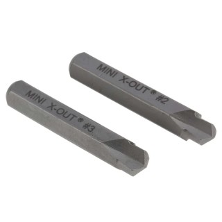 CK 2 Piece Plastic High Speed Steel Screw Extractor Set 422003, 6-10 mm & 12-14 mm