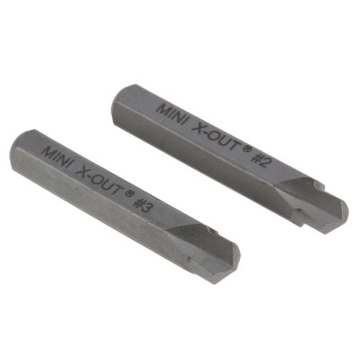 CK 2 Piece Plastic High Speed Steel Screw Extractor Set 422003, 6-10 mm & 12-14 mm