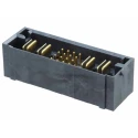 Samtec MPTC Series Straight Through Hole PCB Header, 20 Contacts, 2 mm Pitch, 10 Rows, Shrouded MPTC-02-16-02-6.30-01-L-V-LC