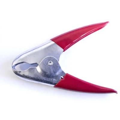 Mueller Electric Red Crocodile Clip Zinc Plated Steel Contact 300A Insulated BU-114-2