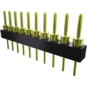 Samtec TS Series Straight Through Hole Pin Header 20 Contacts 2.54 mm Pitch 1 Row Unshrouded TS-120-T-AA