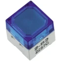 Omron Illuminated Blue Cap Tactile Switch SPST-NO 50mA 24V dc Momentary PCB Mount IP00 
