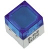 Omron Illuminated Blue Cap Tactile Switch SPST-NO 50mA 24V dc Momentary PCB Mount IP00