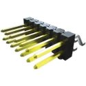 Samtec TSM Series Vertical Surface Pin Header 10 Contact, 2 Row, 2.54 mm Pitch, Unshrouded TSM-105-03-L-DV-P-TR
