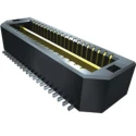 Samtec QTE Series Straight Surface PCB Header 80 Contacts 0.8 mm Pitch 2 Row Shrouded QTE-040-01-L-D-EM2