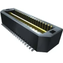 Samtec QTE Series Straight Surface PCB Header, 80 Contacts, 0.8 mm Pitch, 2 Row, Shrouded QTE-040-02-F-D-A-K