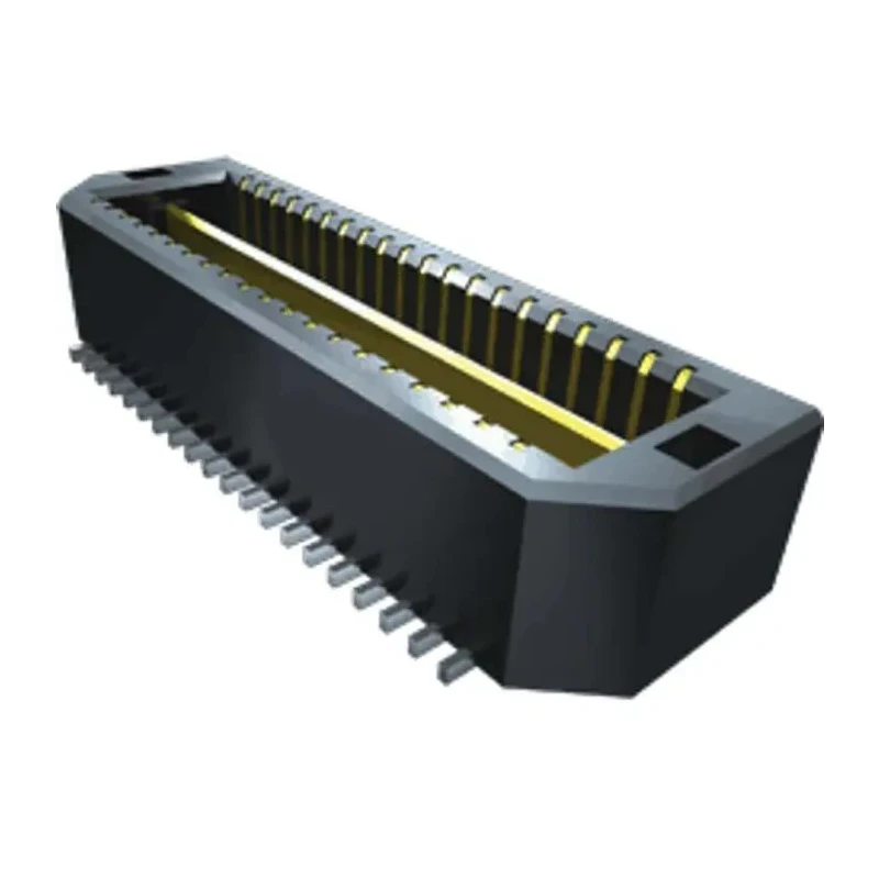 Samtec QTE Series Straight Surface PCB Header, 80 Contacts, 0.8 mm Pitch, 2 Row, Shrouded QTE-040-02-F-D-A-K