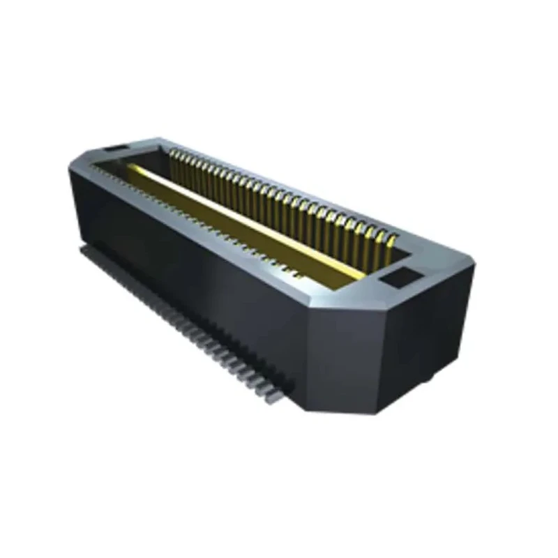 Samtec QTH Series Straight Surface PCB Header 80 Contacts 0.5 mm Pitch 2 Row Shrouded QTH-040-03-L-D-DP-A