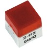 Omron Illuminated Red Tactile Switch Cap SPST-NO Momentary 50mA 24V DC PCB Mount IP00