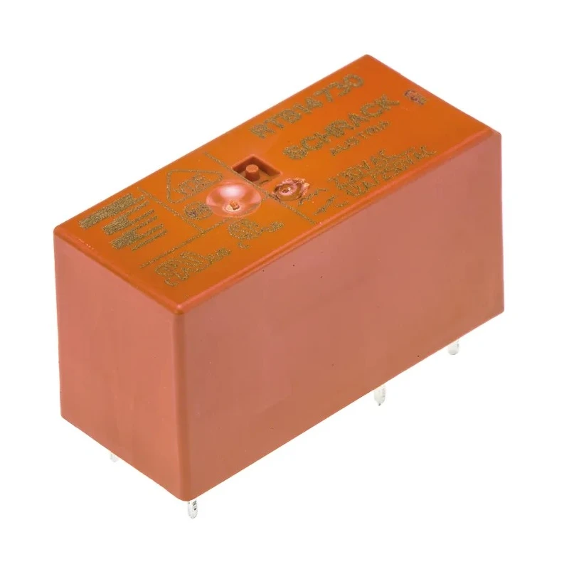 TE Connectivity RTB14730 PCB Power Relay 230V AC Coil 12A Switching Current SPDT