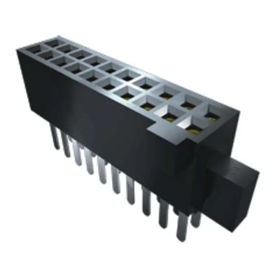 Samtec SFM Series Straight Surface PCB Socket 40-Contact 2 Row 1.27 mm Pitch Through Hole SFM-120-02-S-D-A-K-TR