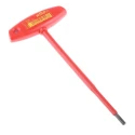 Wiha T Metric Hex Key Hex Size 4 mm Long Arm Chrome Vanadium Steel Black Finish 27928