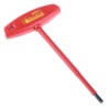 Wiha T Metric Hex Key Long Arm, 5 mm Hex Size, Chrome Vanadium Steel, Black Finish 27929